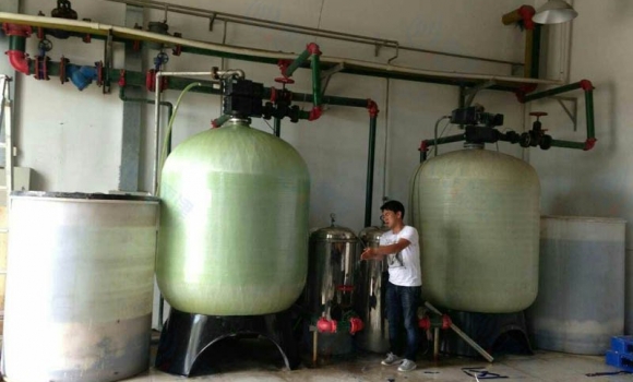 北京海军总医院 锅炉软化水设备 50吨/每小时-永兴集团KF-KF-/E2-1500（美国富莱克控制阀3900