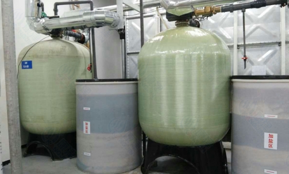 锅炉软水器,锅炉软化水装置,离子交换器,锅炉软化水设备50吨/每小时-永兴集团KF-KF-/E2-1500 双阀双罐（美国富莱克控制阀3900#7）