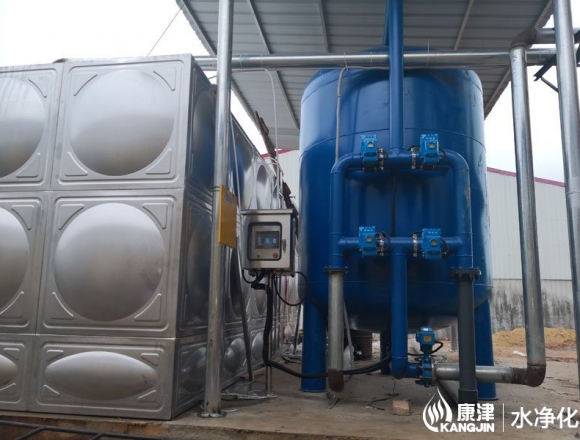 压力式一体式净水器，石英砂过滤器 全自动压力式净水器