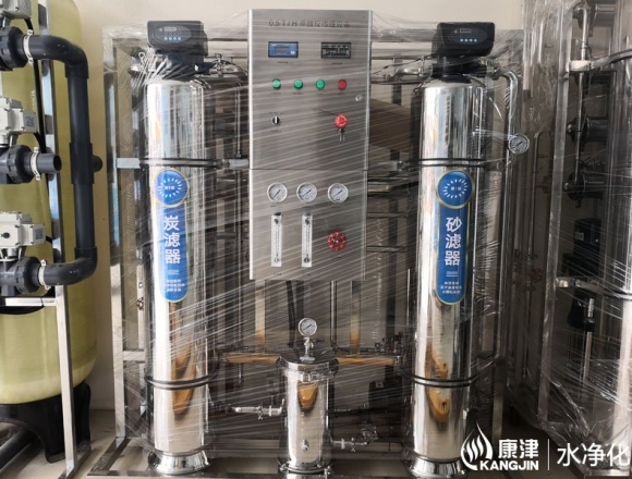 0.5吨反渗透纯净水设备 KJ-RO500 全自动控制系统，全管路不锈钢